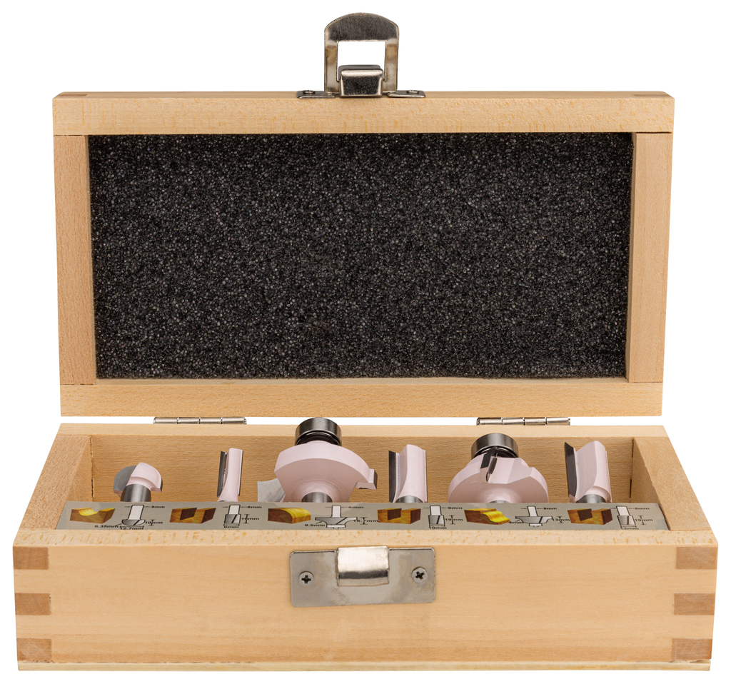 Frezenset S8 6-delig