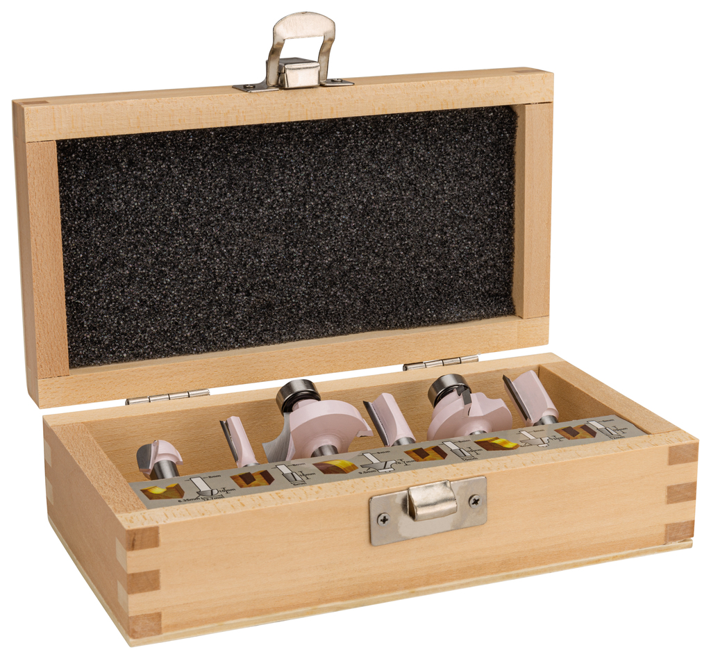 Frezenset S8 6-delig