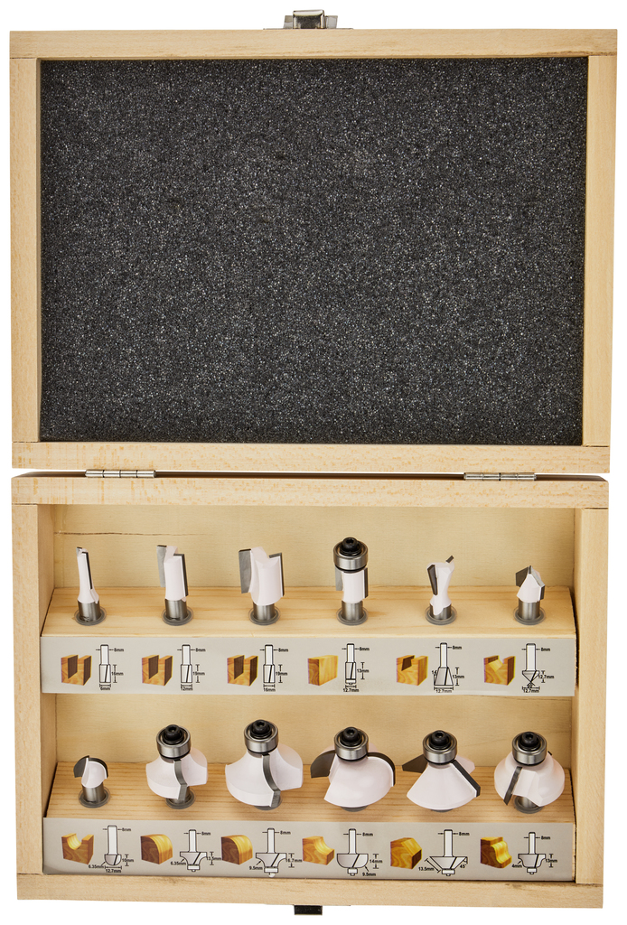 Frezenset S8 12-delig