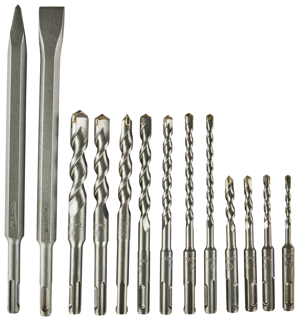 B2S: Betonboor-/beitelset 13-delig