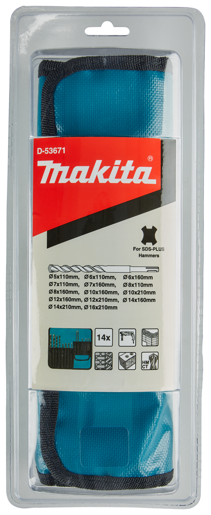 B2S: Betonboorset 14-delig