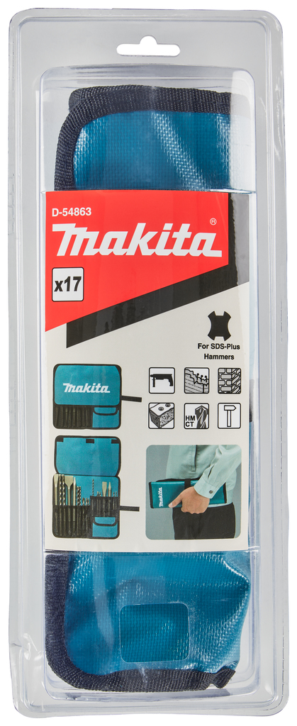 B2S: Betonboor-/beitelset 17-delig