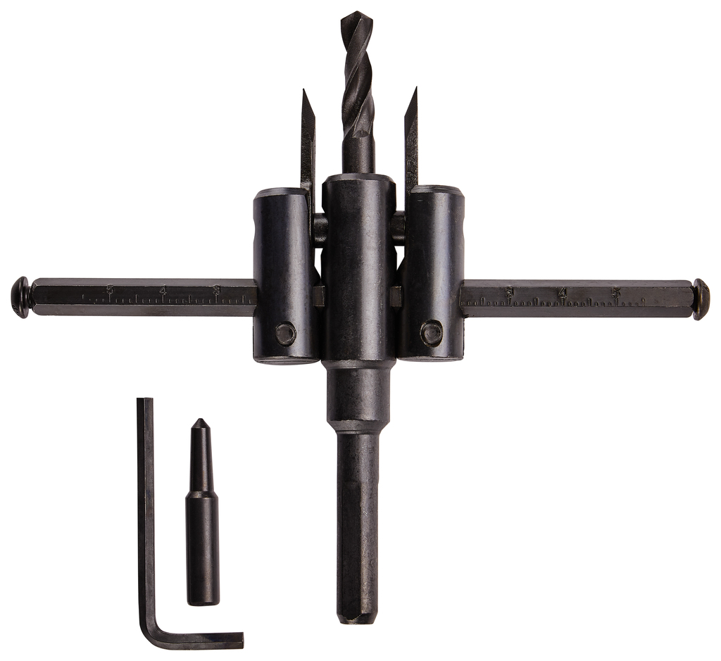 Instelbare cirkelsnijder 30-120mm