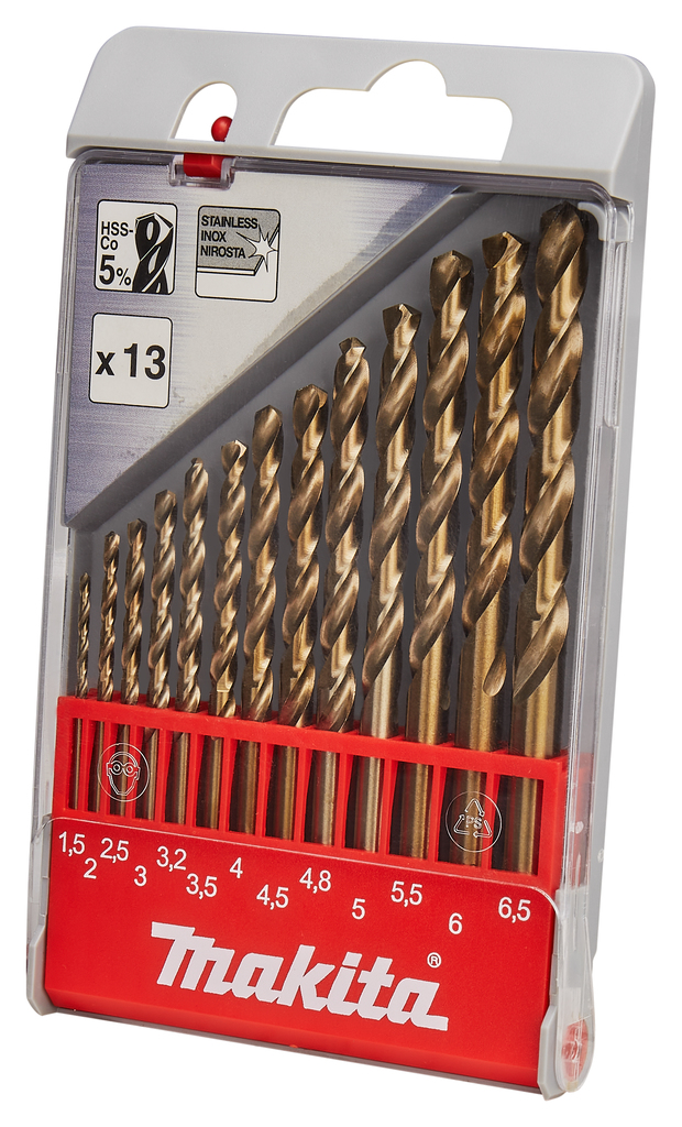 Metaalboorset 13-delig