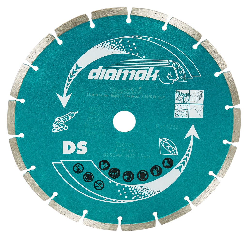 Diamantschijf 230x22,23x2,4mm