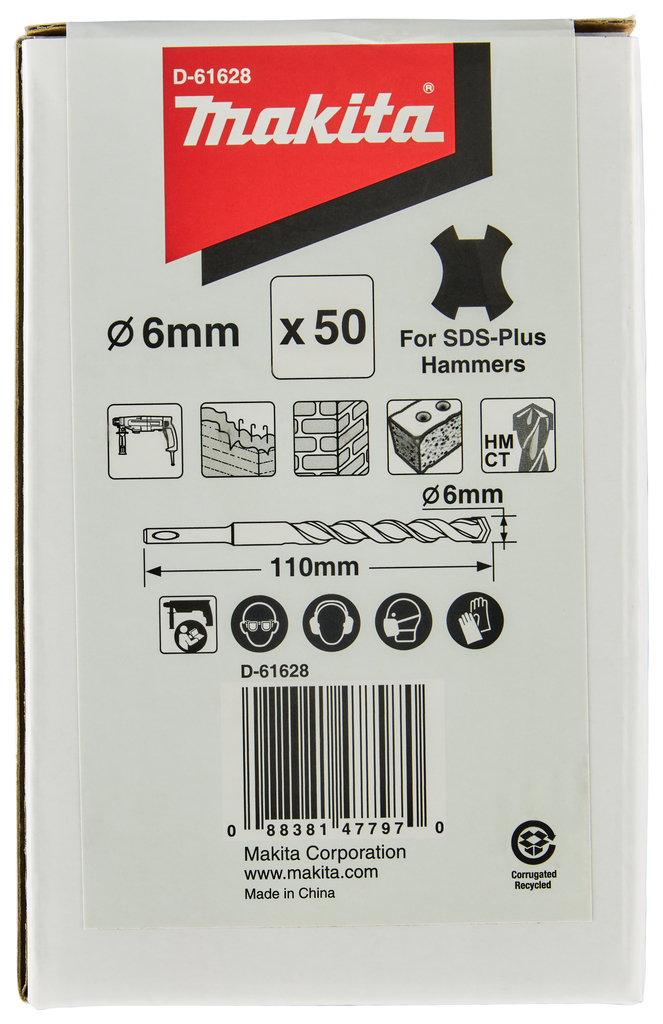 B2S: Betonboor 6x110mm 