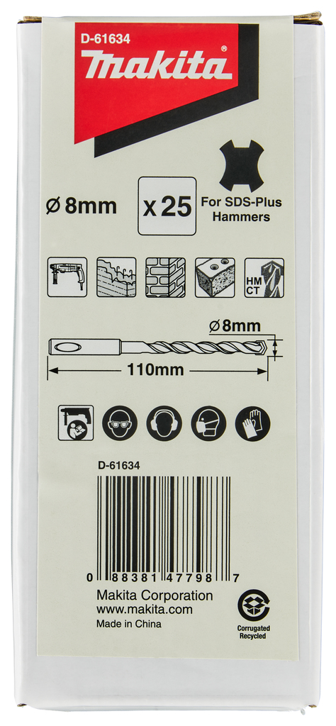 B2S: Betonboor 8x110mm 