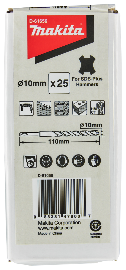 B2S: Betonboor 10x110mm 