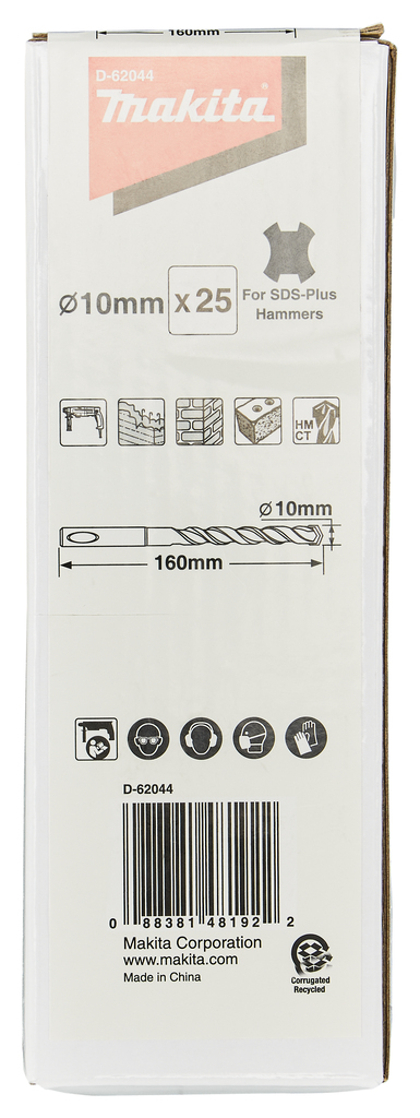 B2S: Betonboor 10x160mm 