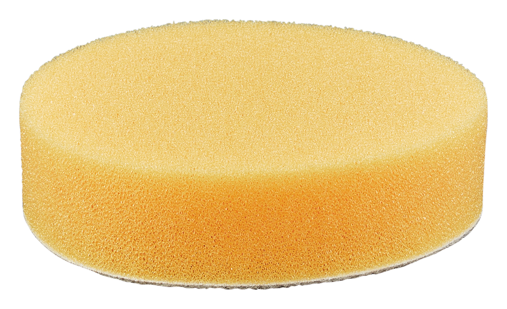 Spons oranje zacht grof 100mm