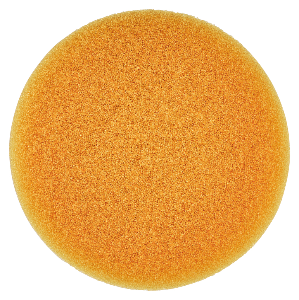 Spons oranje zacht grof 100mm