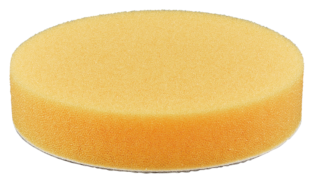 Spons oranje zacht grof 125mm