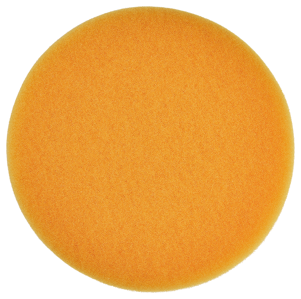 Spons oranje zacht grof 150mm