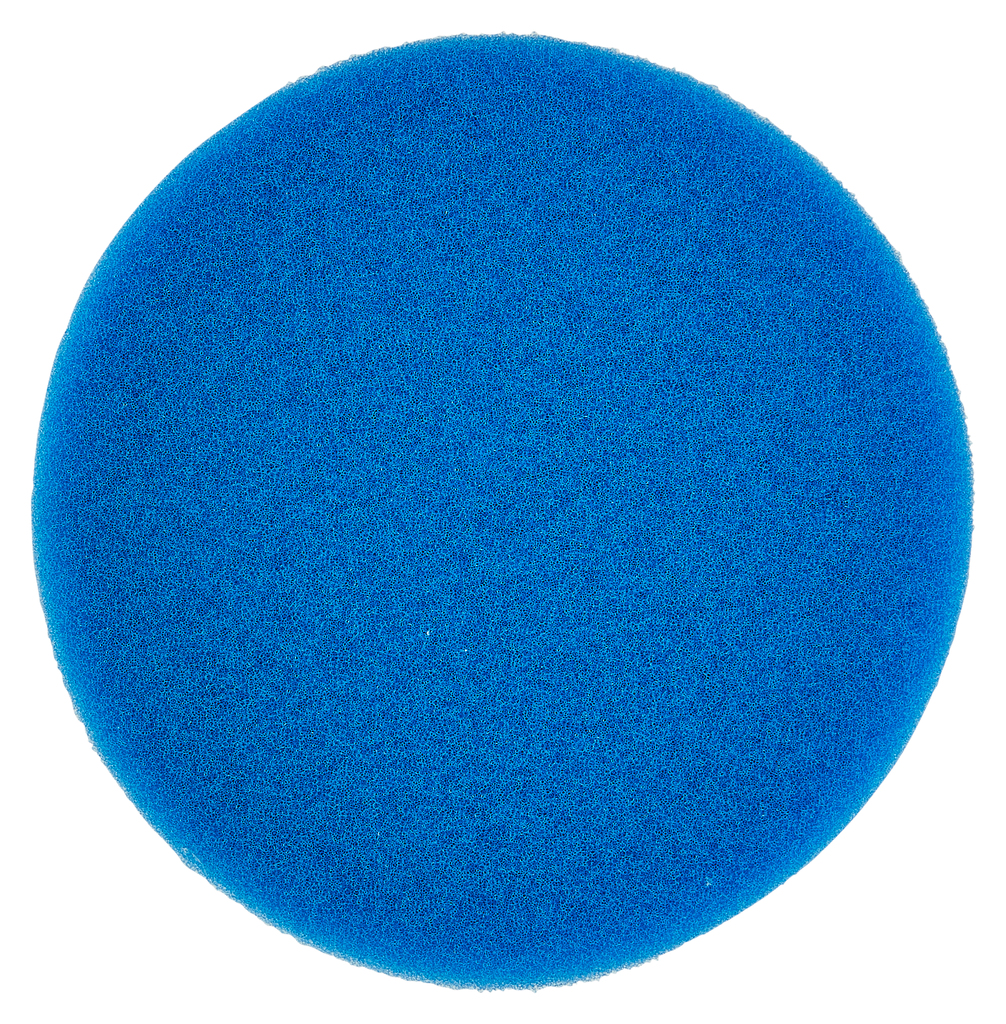 Spons blauw zacht medium 100mm