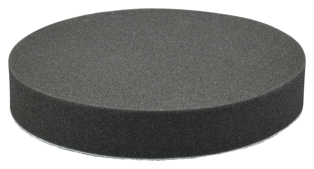 Spons zwart zacht fijn 150mm