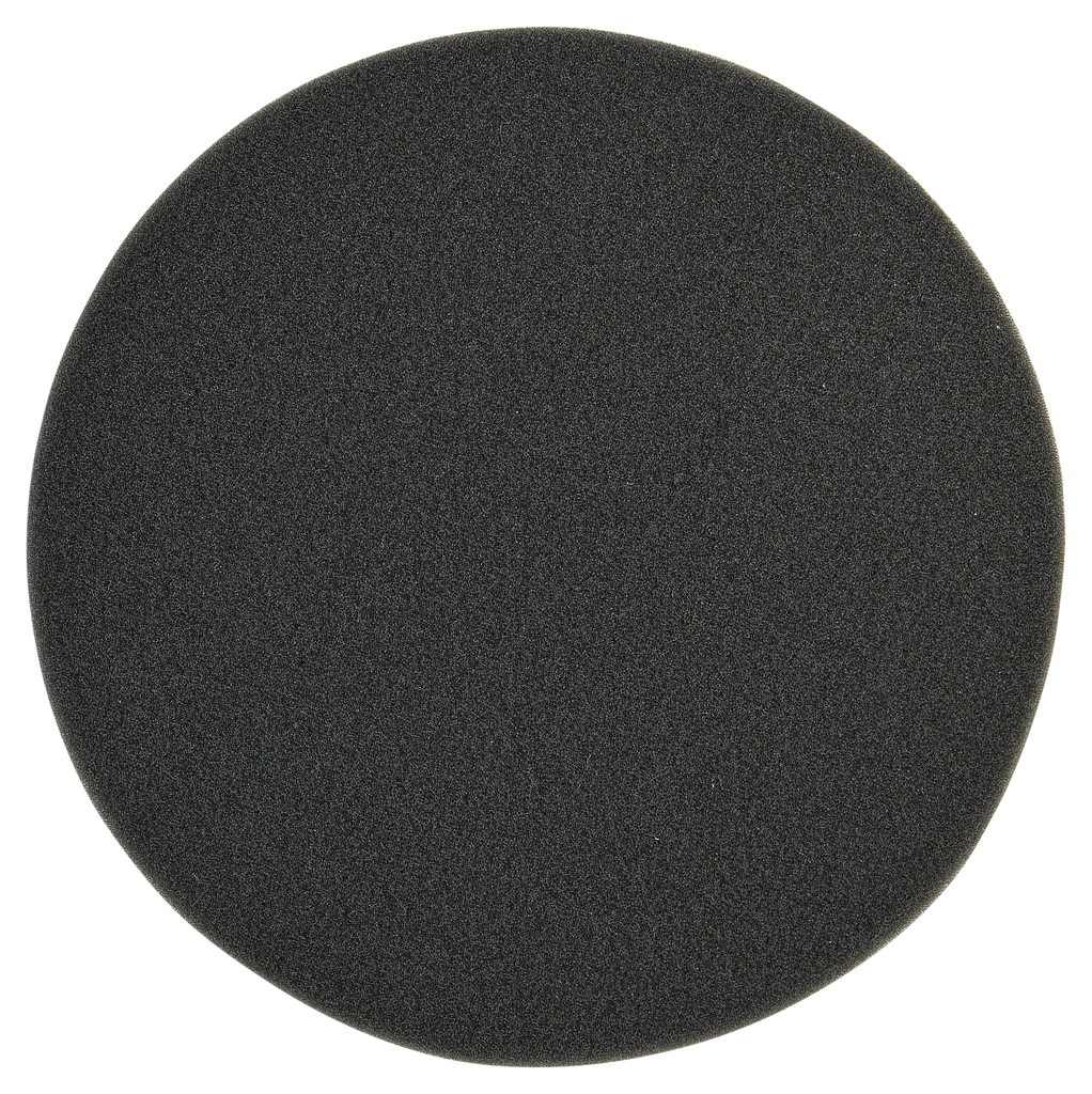 Spons zwart zacht fijn 150mm