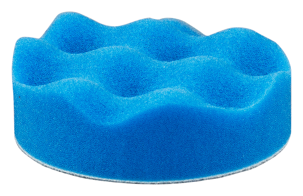 Spons blauw zacht medium 100mm