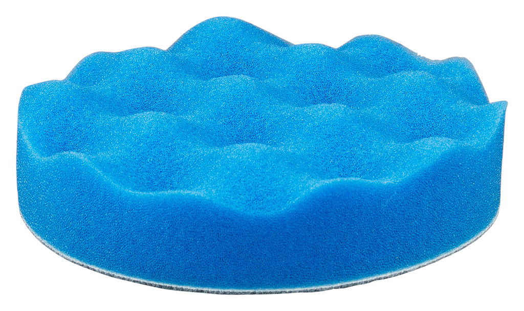 Spons blauw zacht medium 125mm