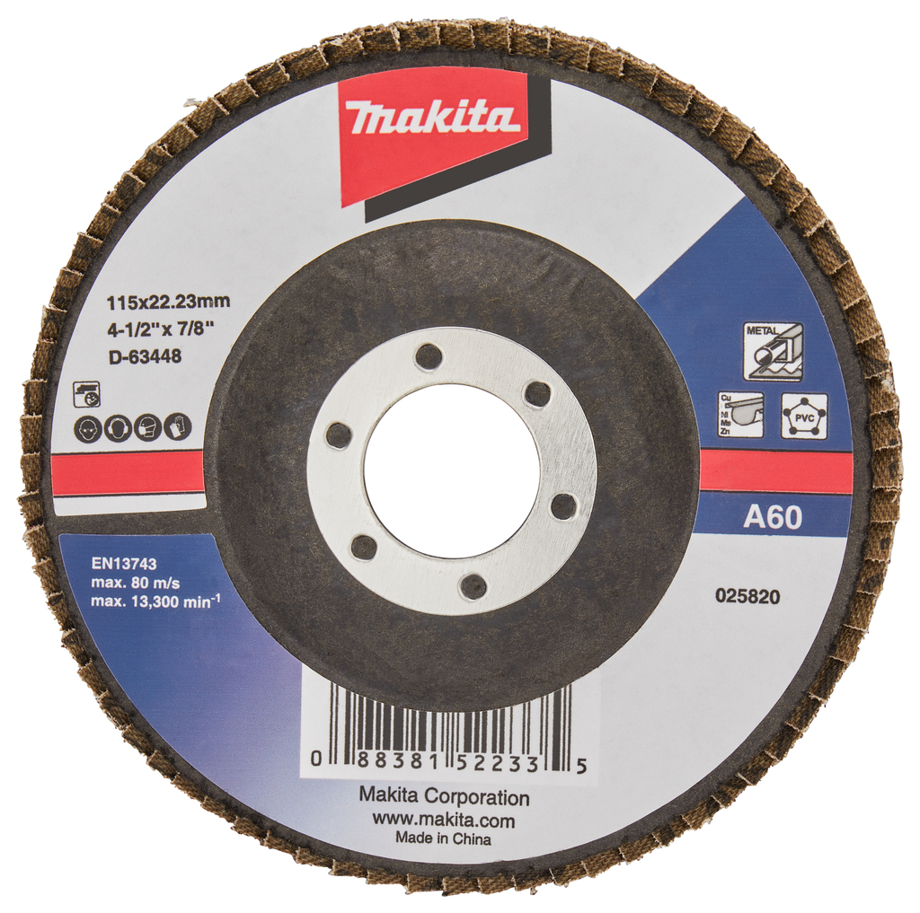 Lamellenschuurschijf 115mm A60