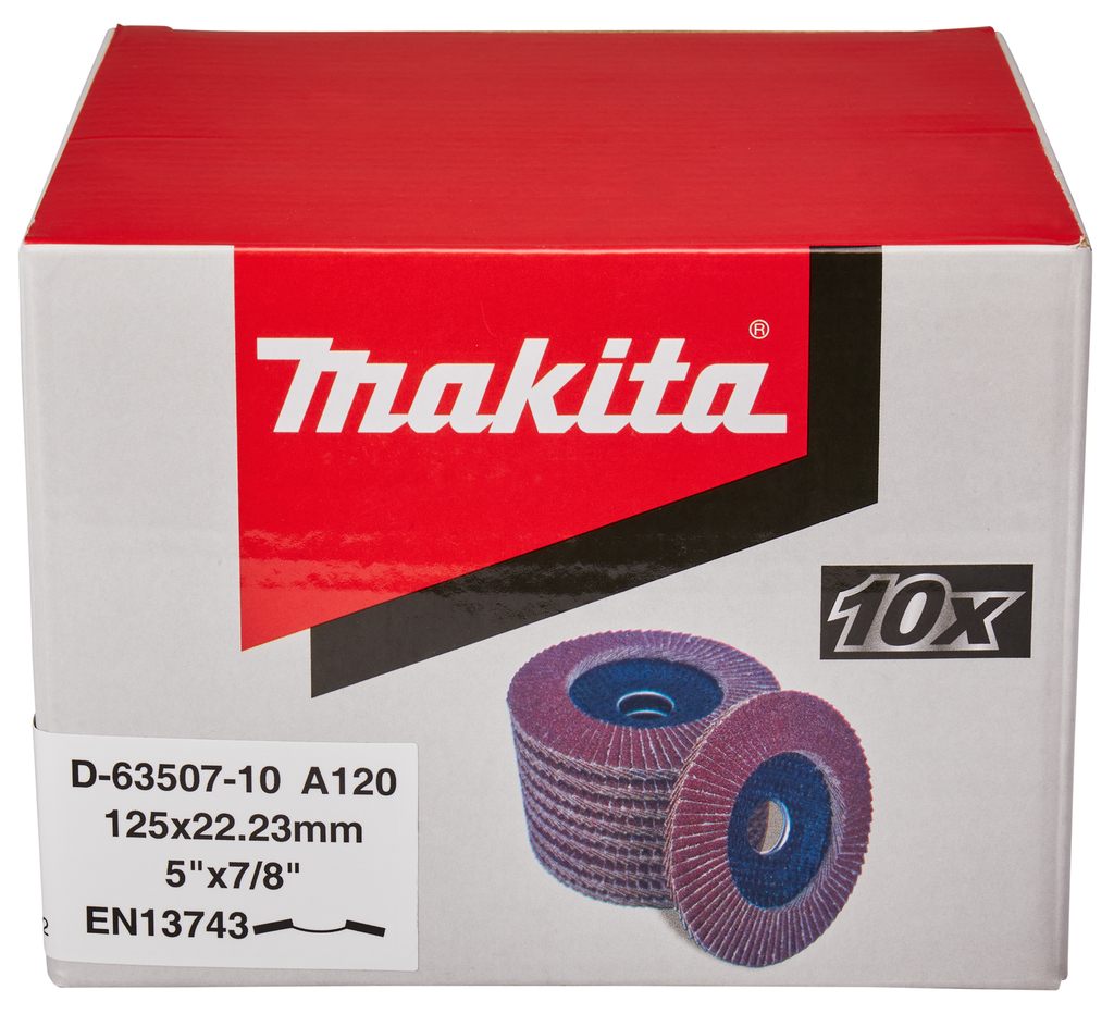 Lamellenschuurschijf 125mm A120