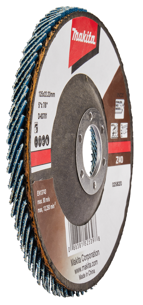 Lamellenschuurschijf 125mm Z40