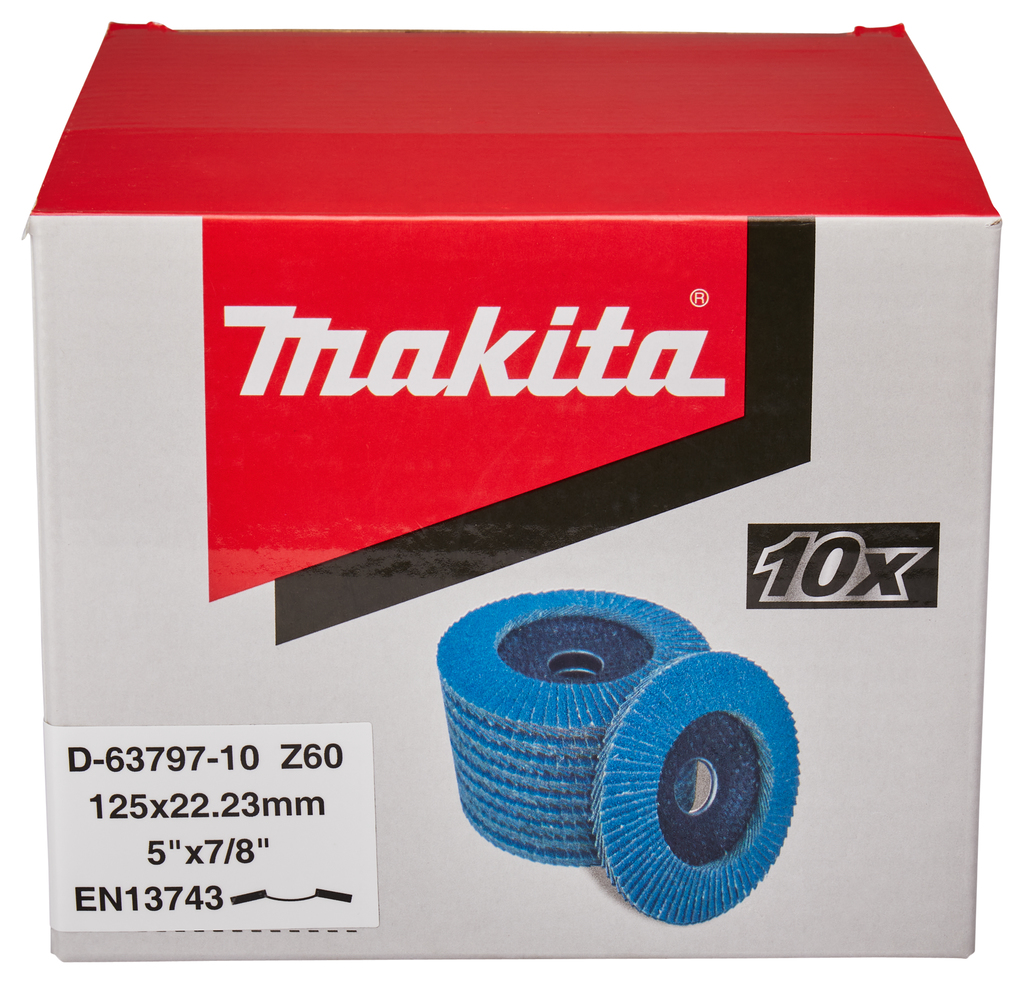 Lamellenschuurschijf 125mm Z60