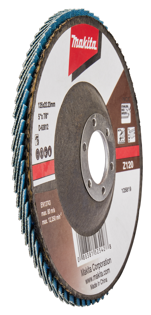 Lamellenschuurschijf 125mm Z120