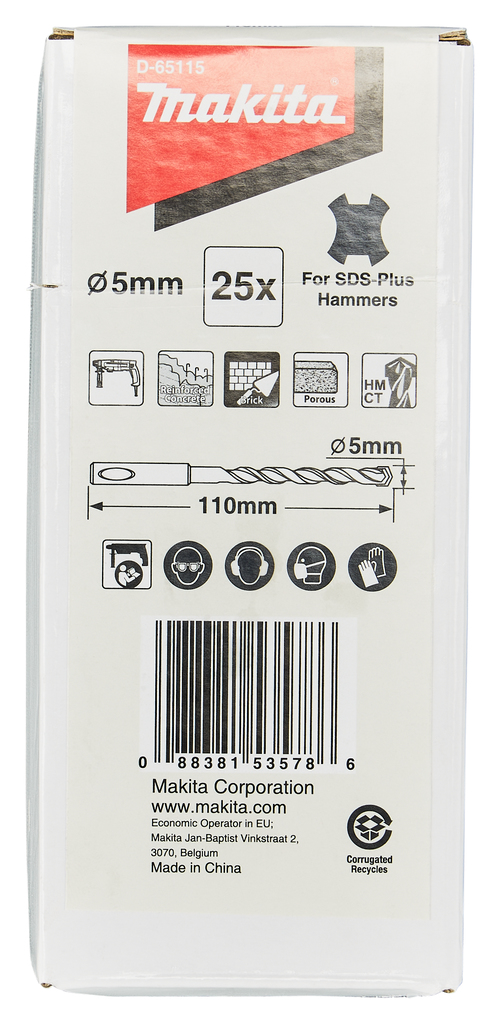 B2S: Betonboor 5x110mm 