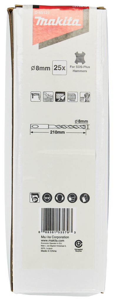 B2S: Betonboor 8x210mm 