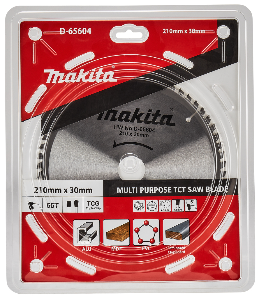 Cirkelzaagblad div. materialen