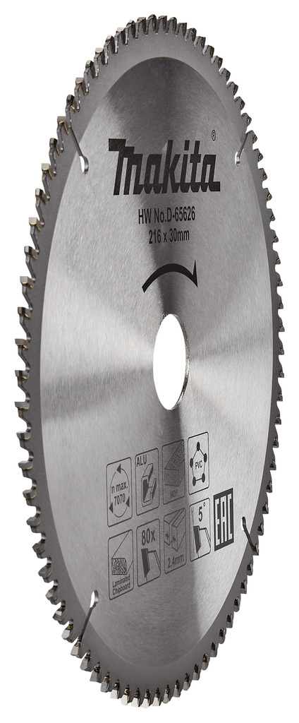 Afkortzaagblad div. materialen