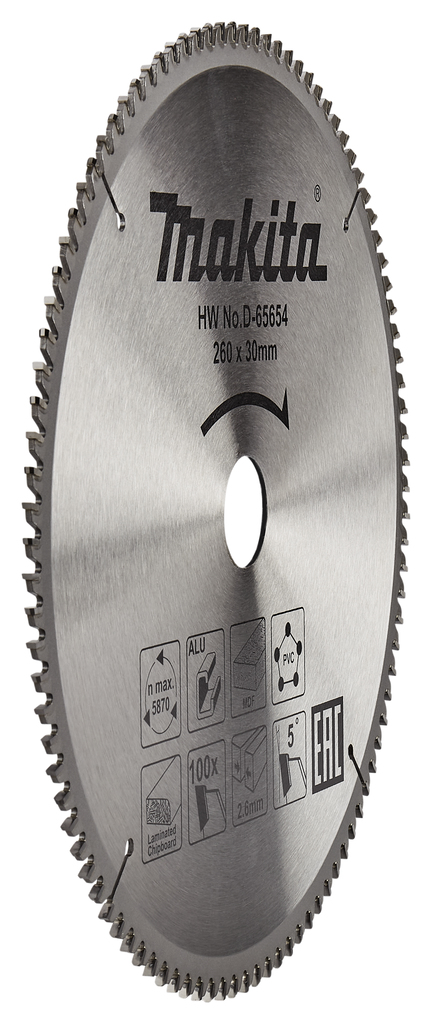 Afkortzaagblad div. materialen