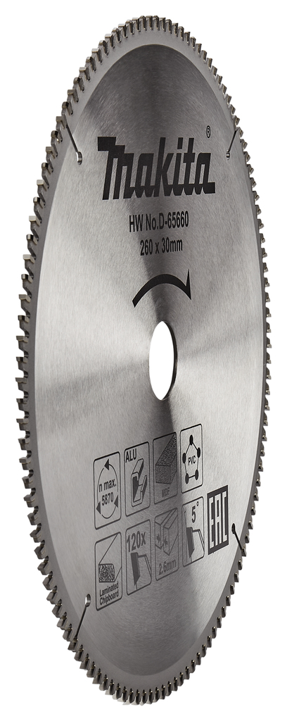 Afkortzaagblad div. materialen