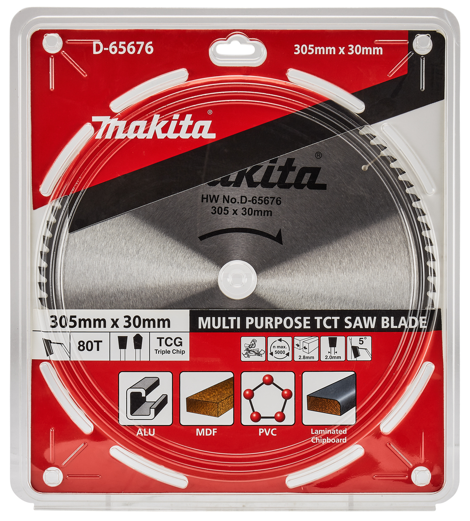 Afkortzaagblad div. materialen