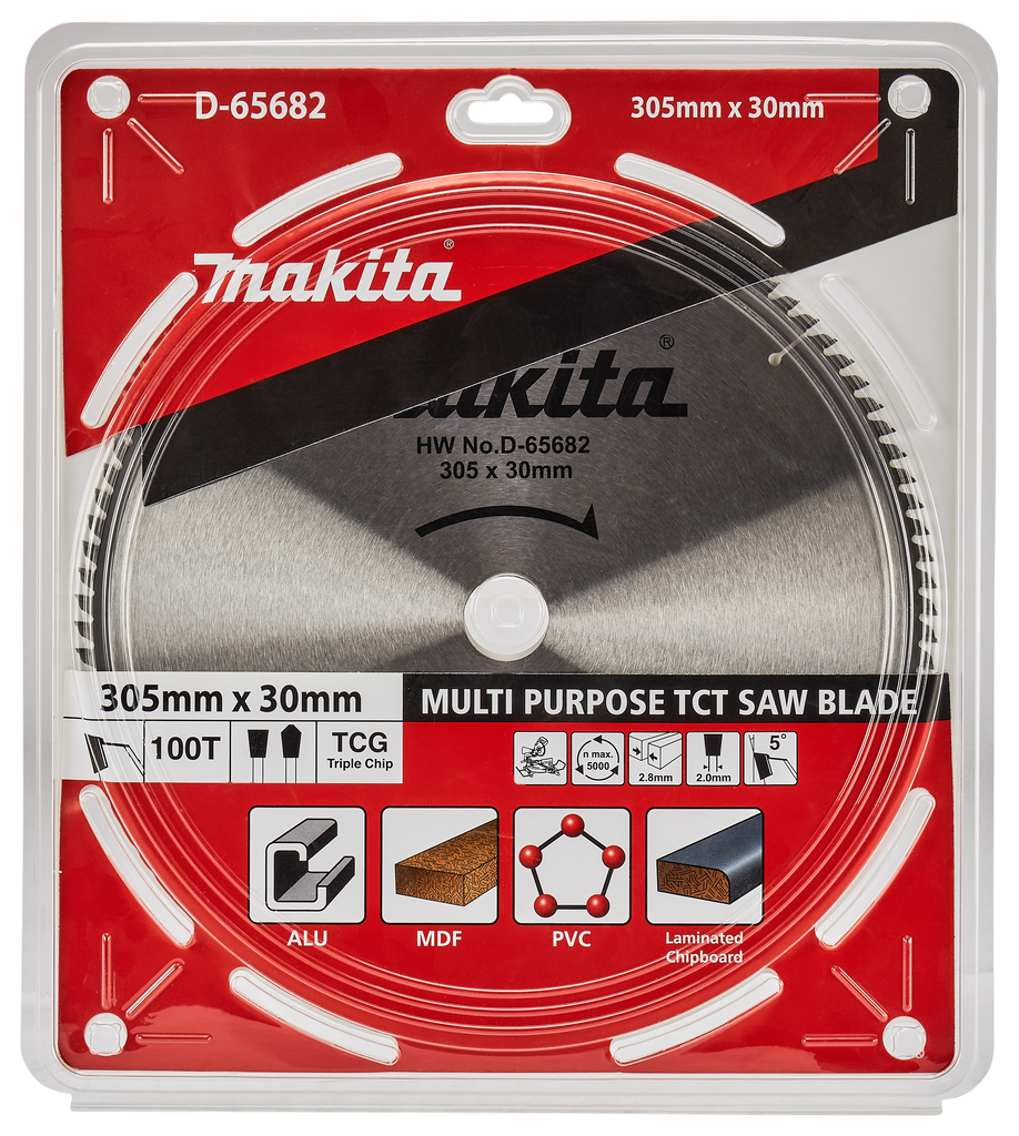 Afkortzaagblad div. materialen