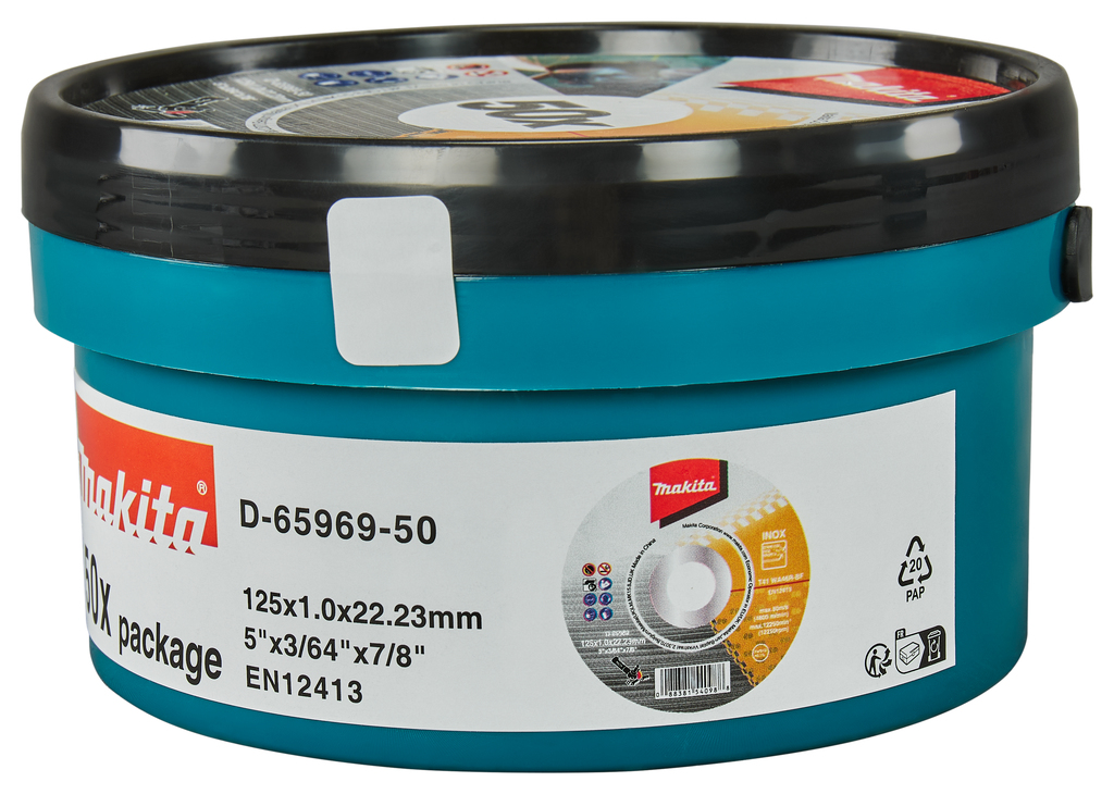 Doorslijpschijf RVS grootverpakking