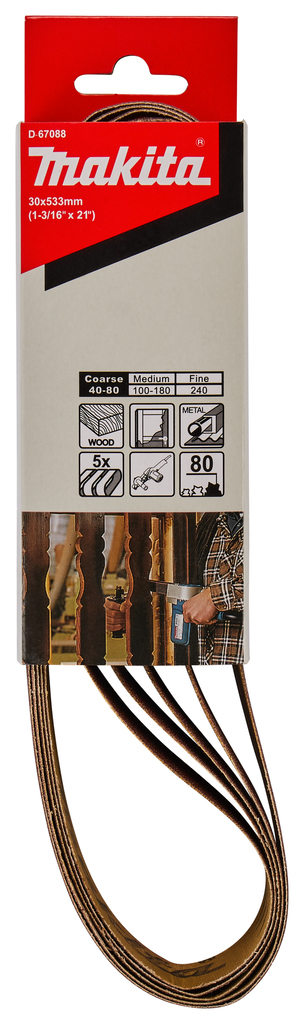 Schuurband 30x533mm A80