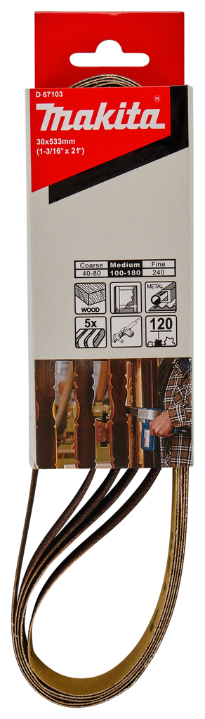 Schuurband 30x533mm A120