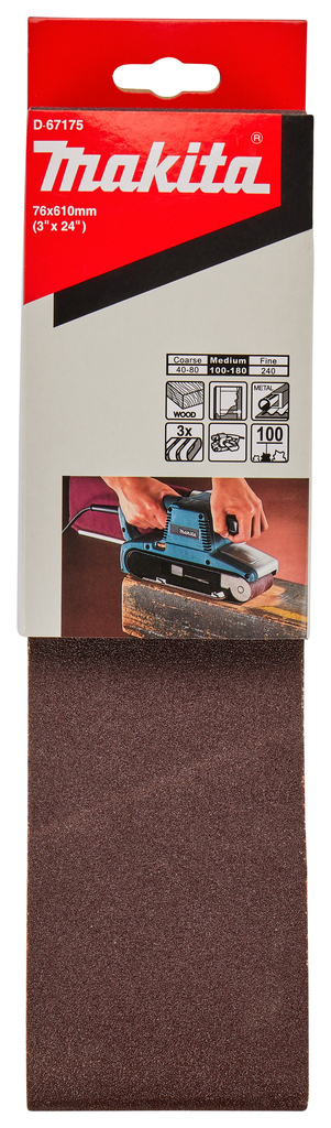 Schuurband 76x610mm A100