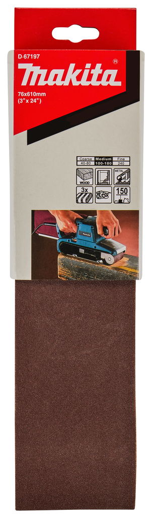 Schuurband 76x610mm A150