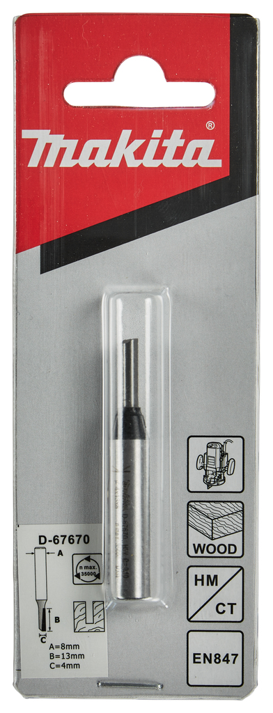 Groeffrees 4x13mm S8            