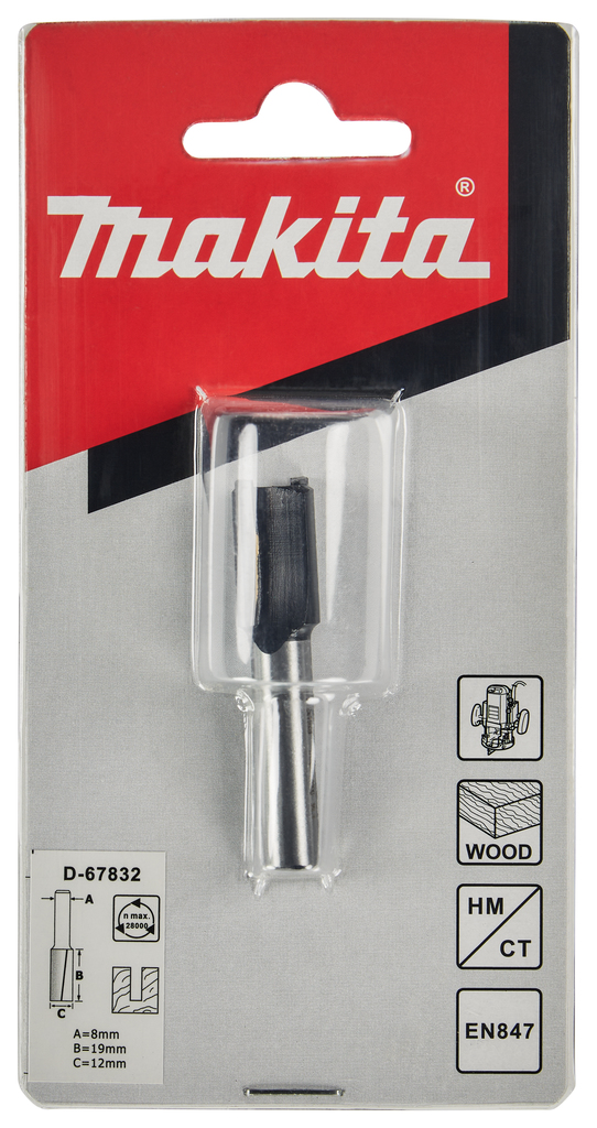 Groeffrees 12x19mm S8           