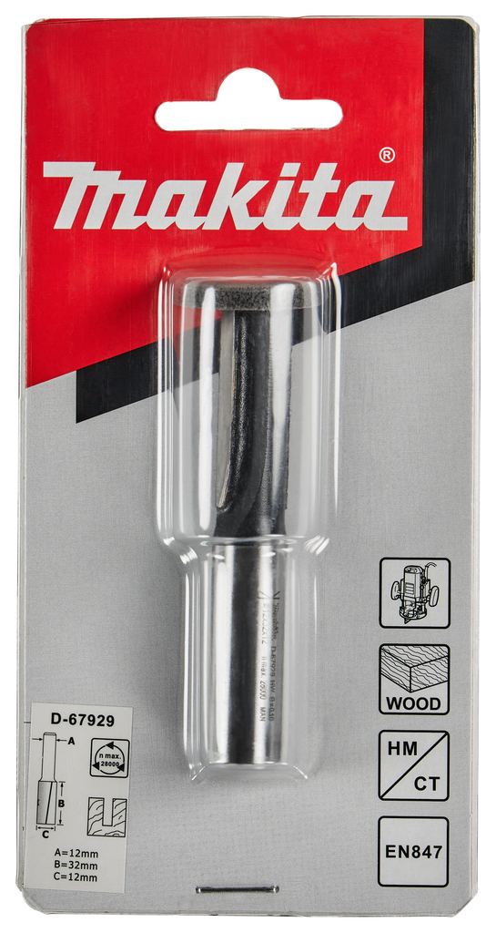 Groeffrees 12x32mm S12          