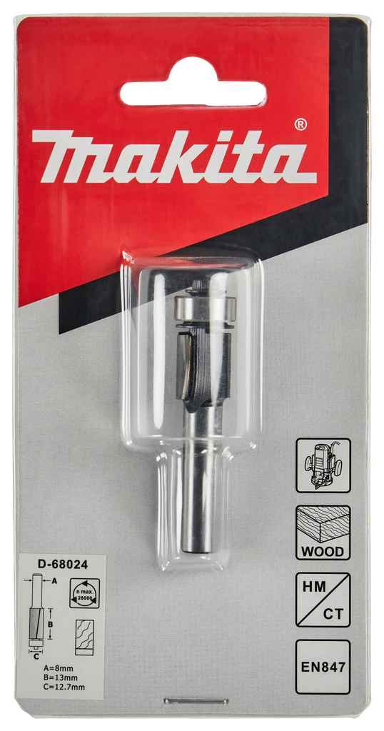 Kantenfrees 12,7x12,7mm S8       