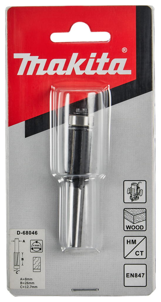 Kantenfrees 12,7x25,4mm S8       