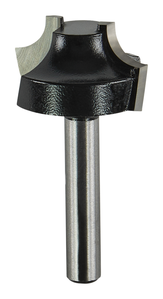 Kwartrond ovaalfrees r=6,35 25,4x13,49mm S6        