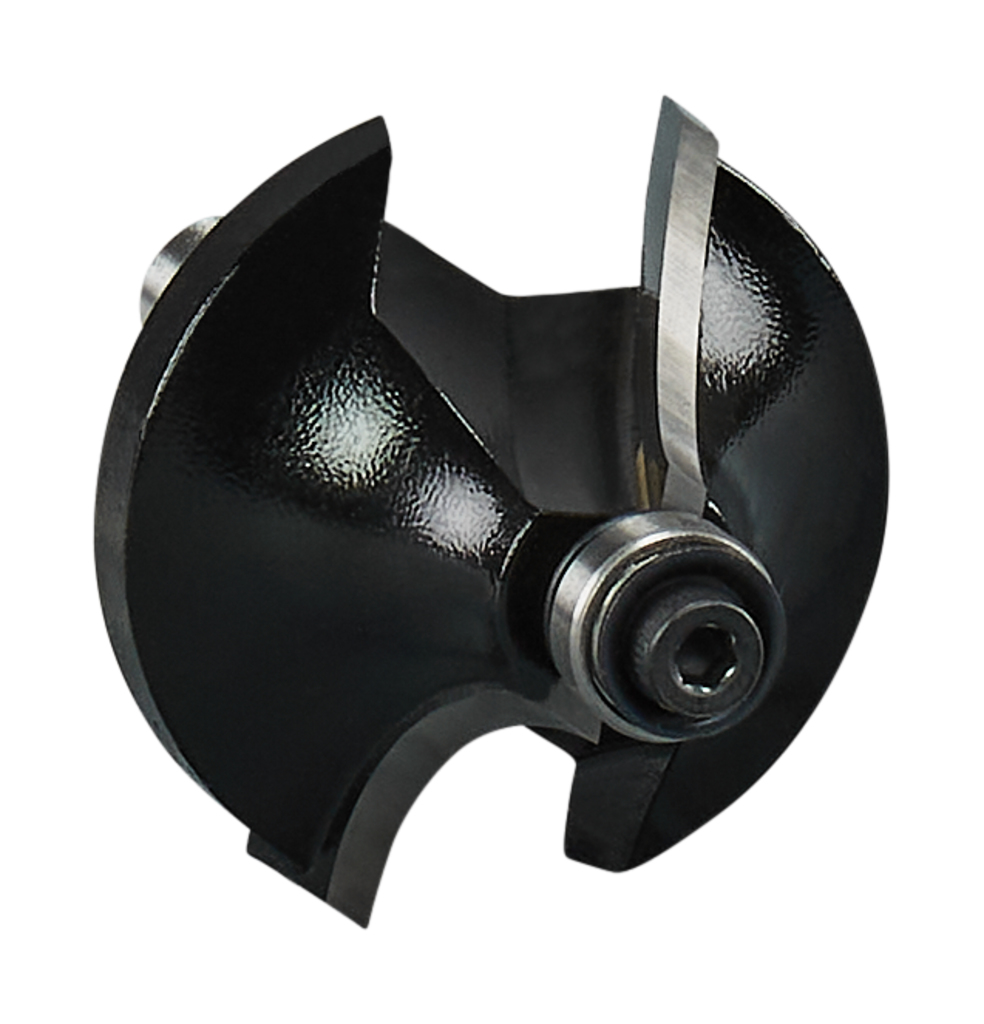 Kwartrondfrees r=12,7 38,1x19,05mm S8      