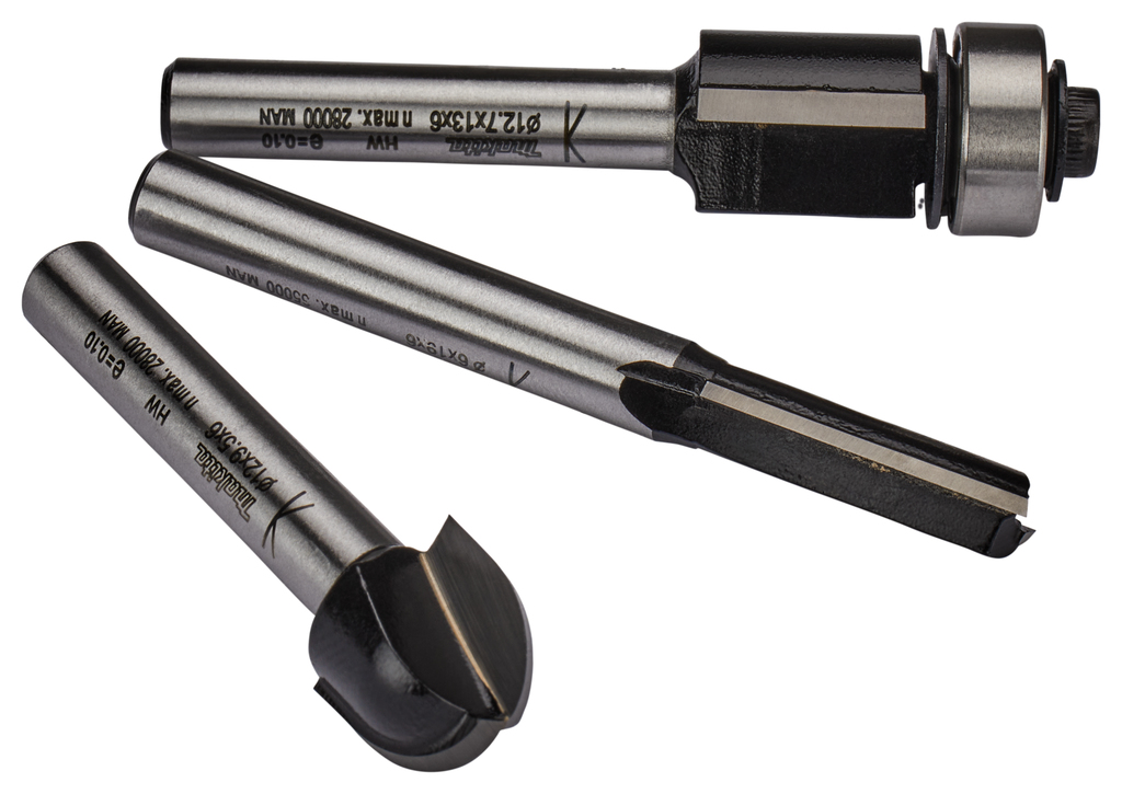 Frezenset S6 3-delig