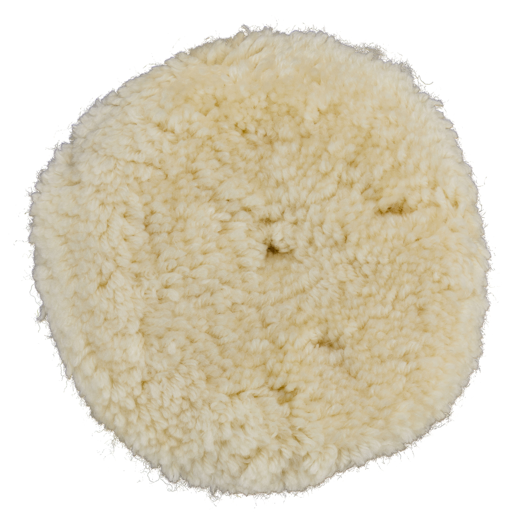 Wollen (gedraaid) schijf wit 230mm