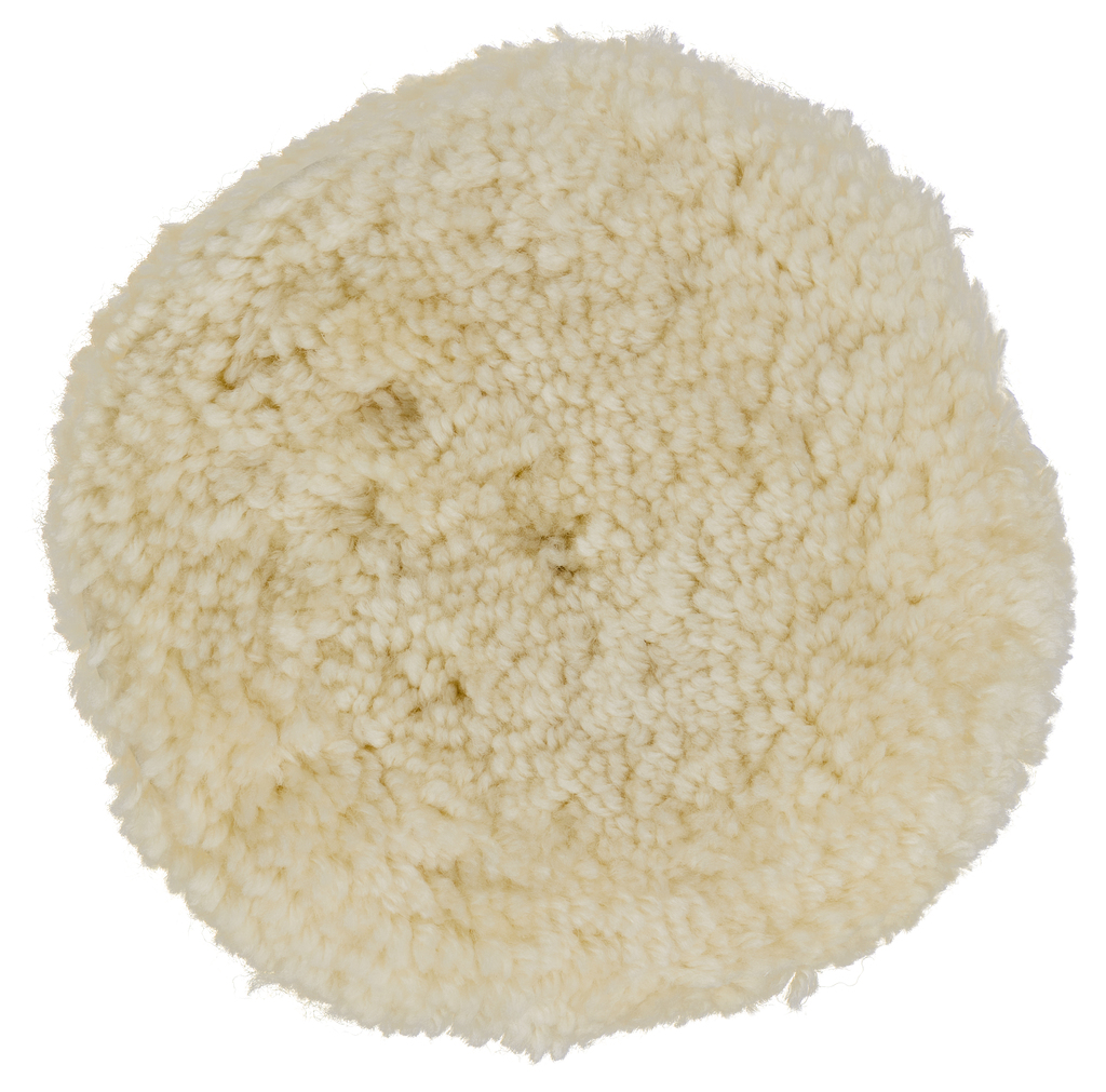 Wollen (gedraaid) schijf wit 230mm